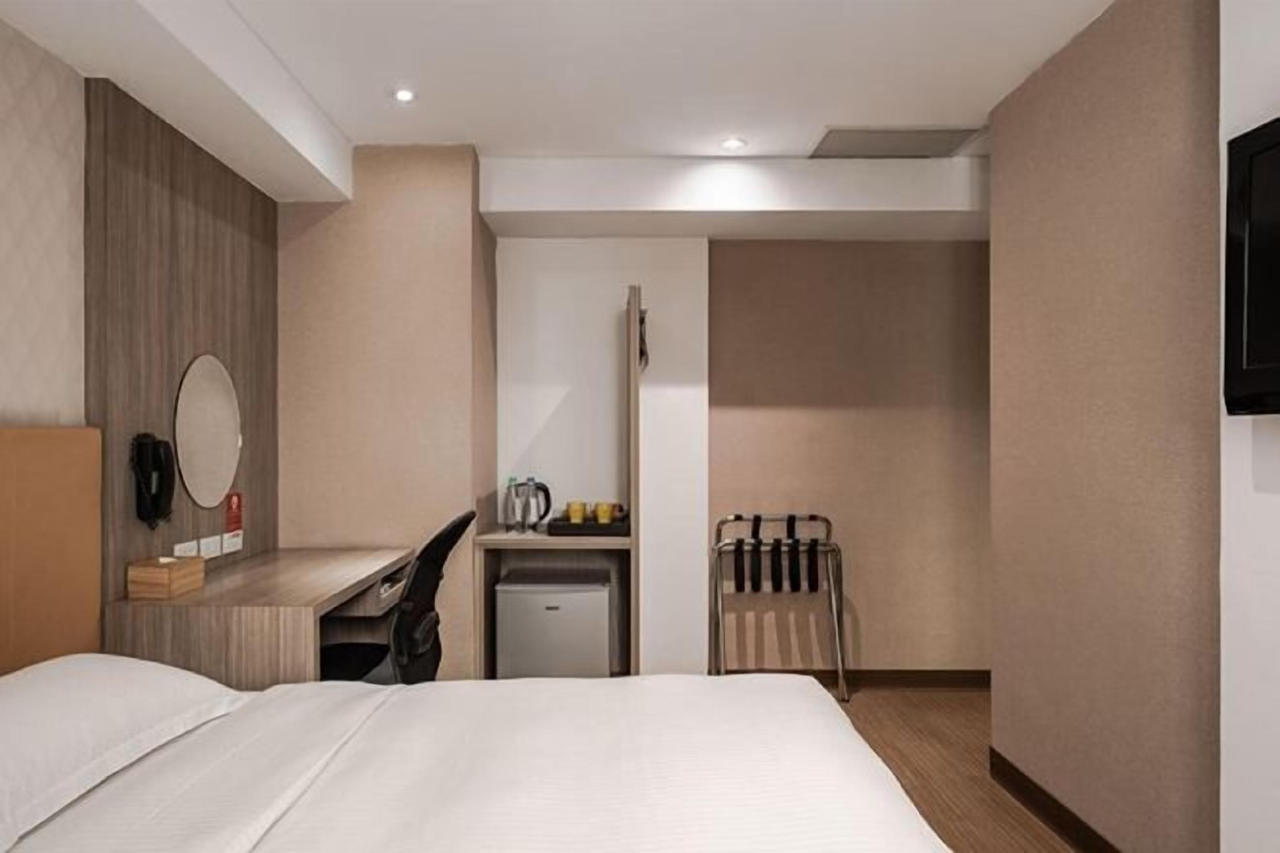 Down duvets, minibar, blackout curtains, soundproofing