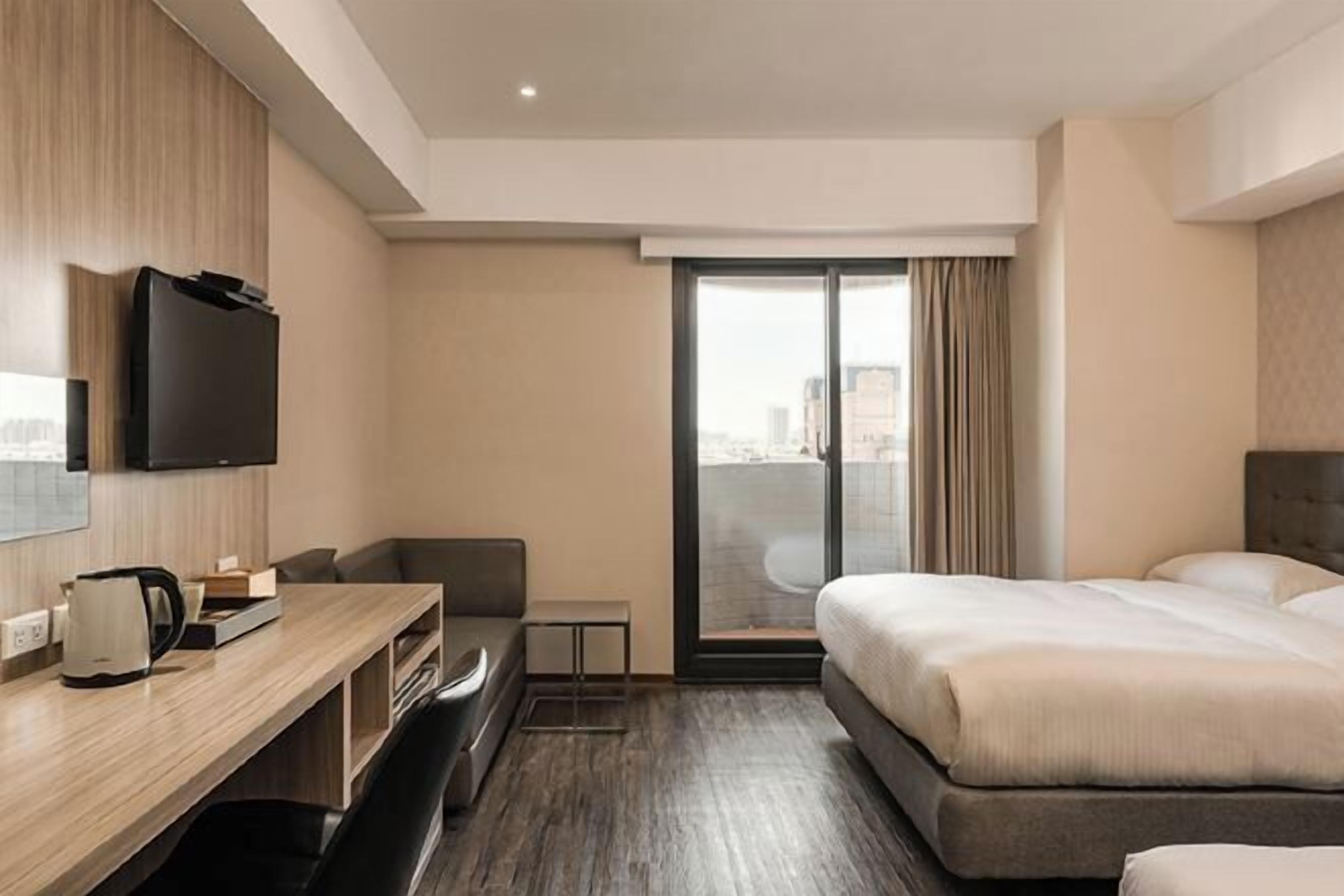 Down duvets, minibar, blackout curtains, soundproofing