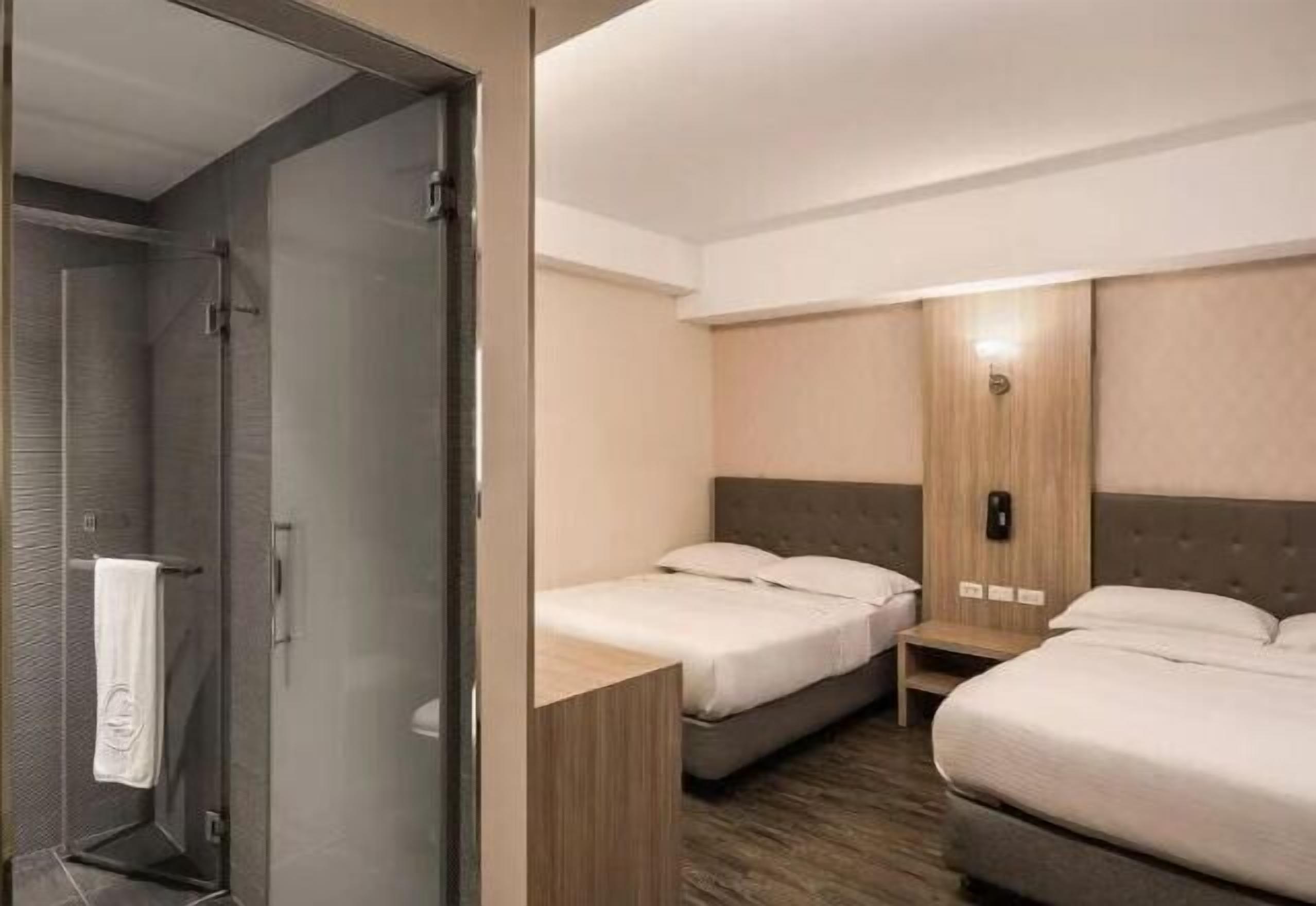 Down duvets, minibar, blackout curtains, soundproofing