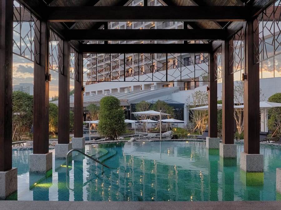 Indoor pool, open 10:00 AM to 5:00 PM, lifeguards on site