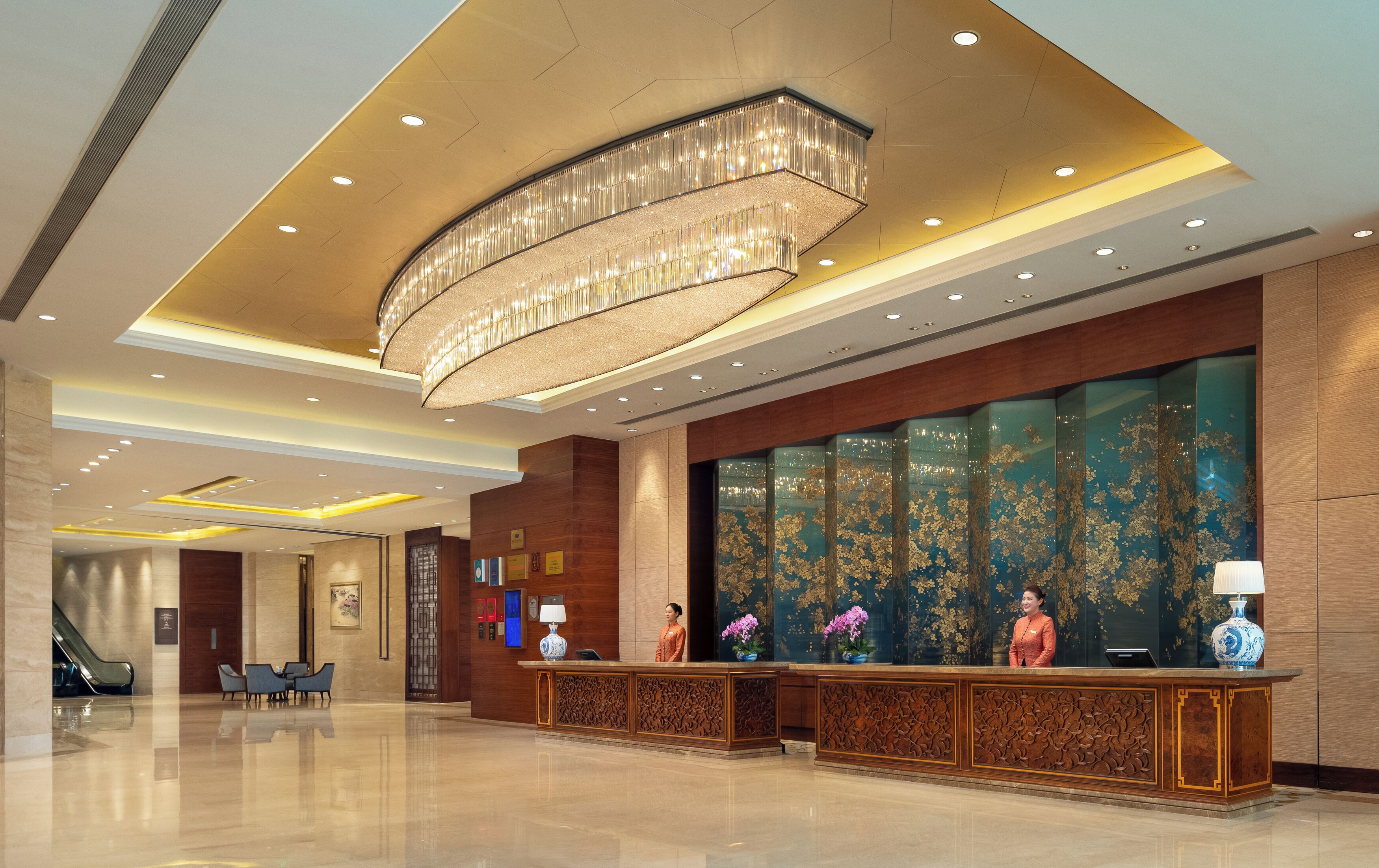 Quầy tiếp tân