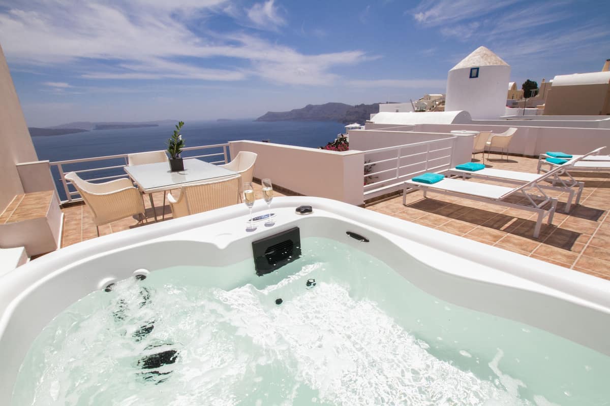 Villa, Hot Tub, Sea View (Camellia - Not Cave) | Balcony