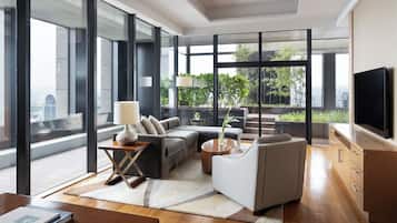 客房, 3 間臥室 (Residence, Top Floor) | 高級寢具、羽絨被、舒適加層、迷你吧
