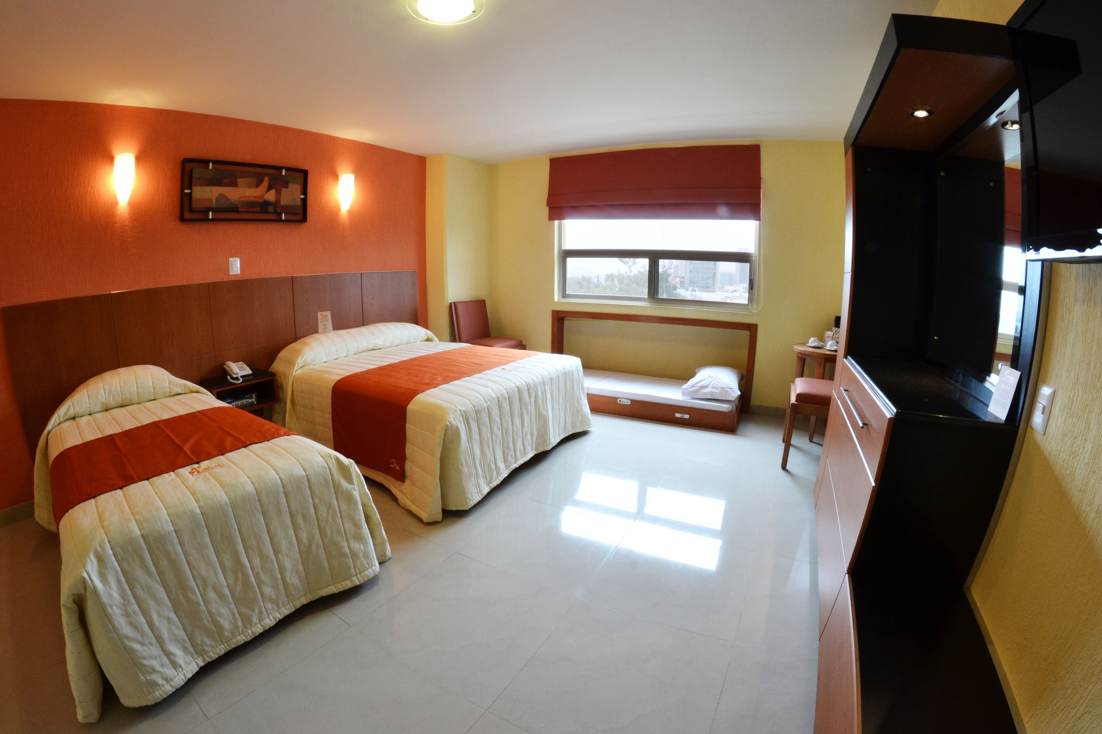 standard room, 2 queen beds | 1 bedroom, premium bedding, in-room safe, desk