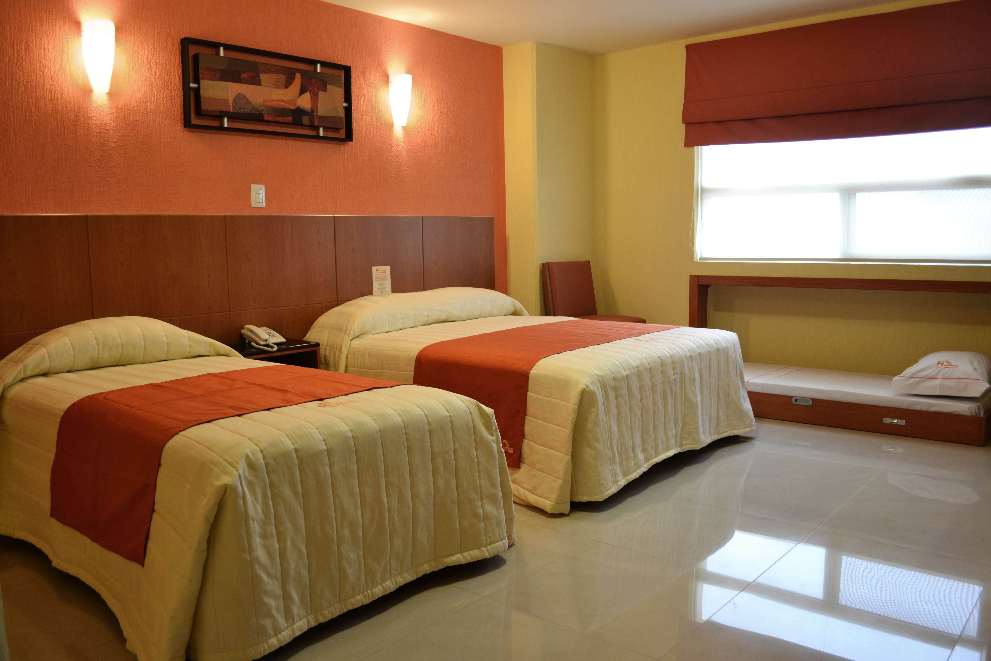 standard room, 2 queen beds | 1 bedroom, premium bedding, in-room safe, desk