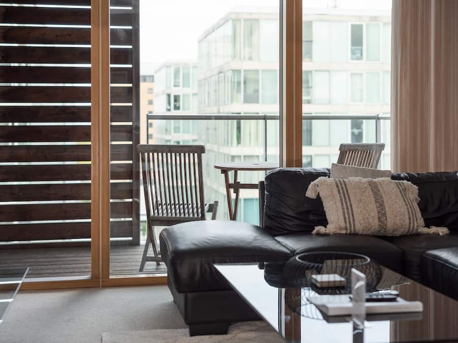 Lägenhet City - 2 dubbelsängar | Vardagsrum | 40-tums tv med kabelkanaler, Netflix och dvd-spelare