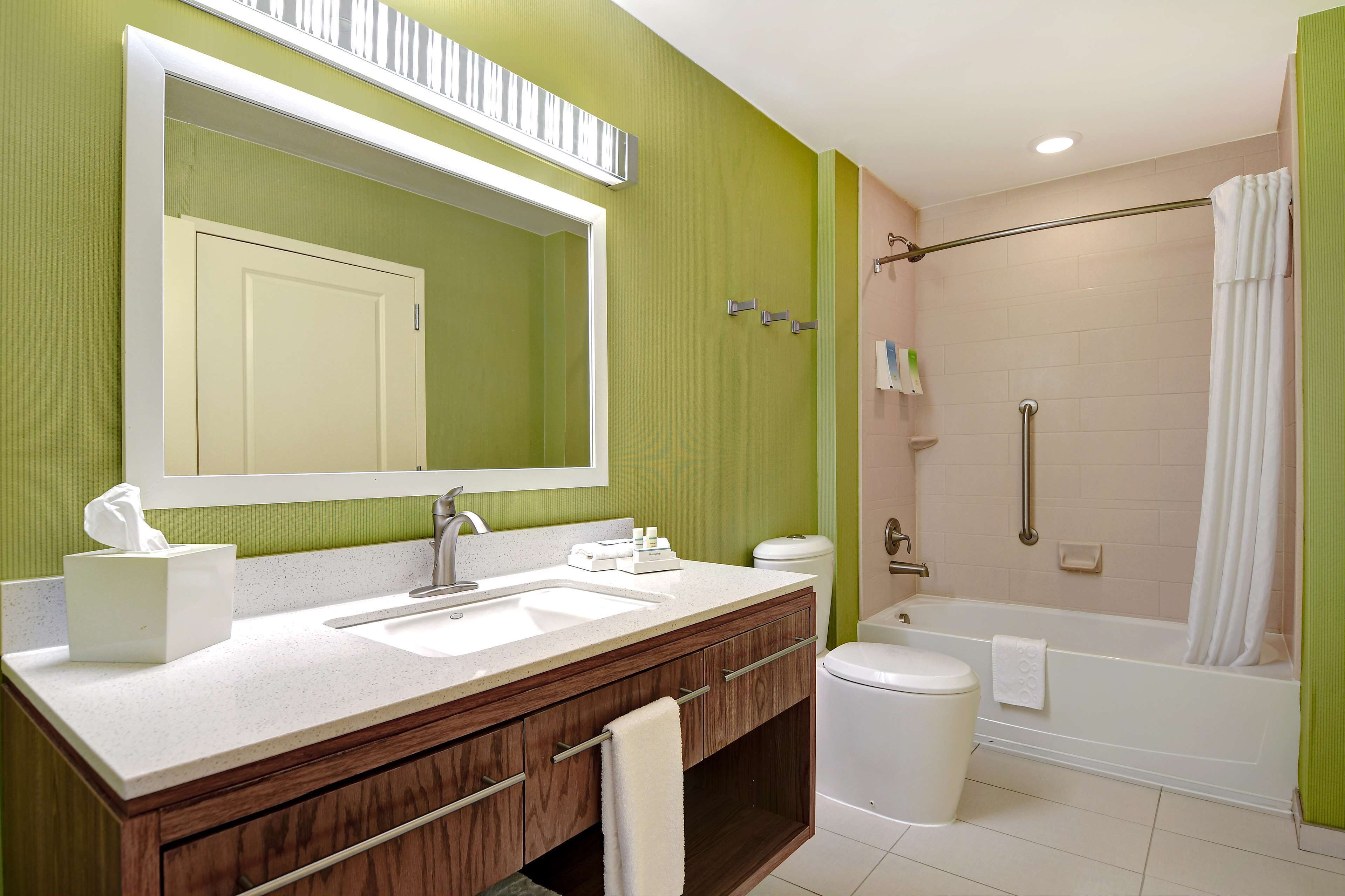 suite, 1 king bed | bathroom | free toiletries, hair dryer, towels, soap