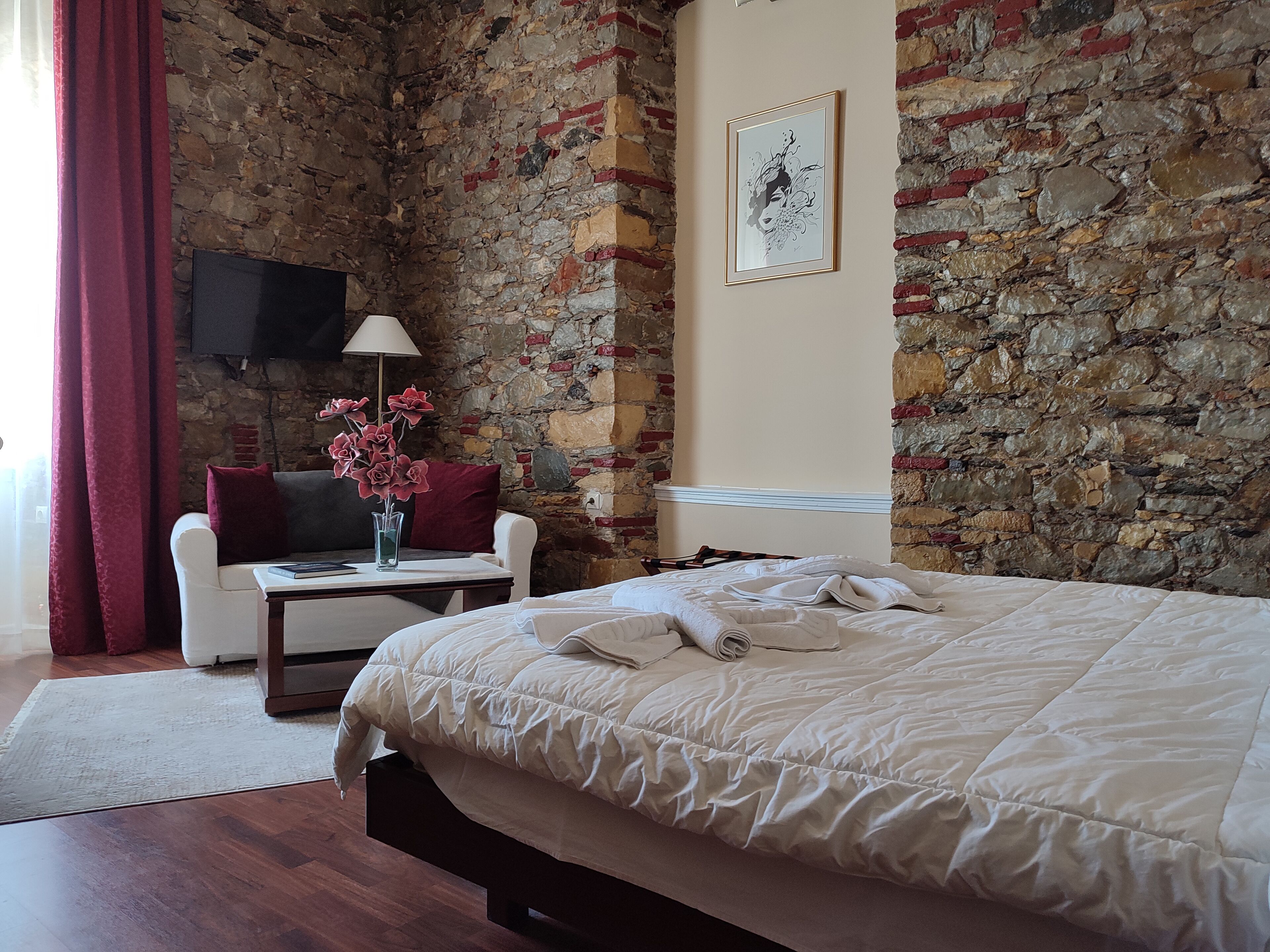 triple room, sea view | premium bedding, desk, laptop workspace, blackout curtains