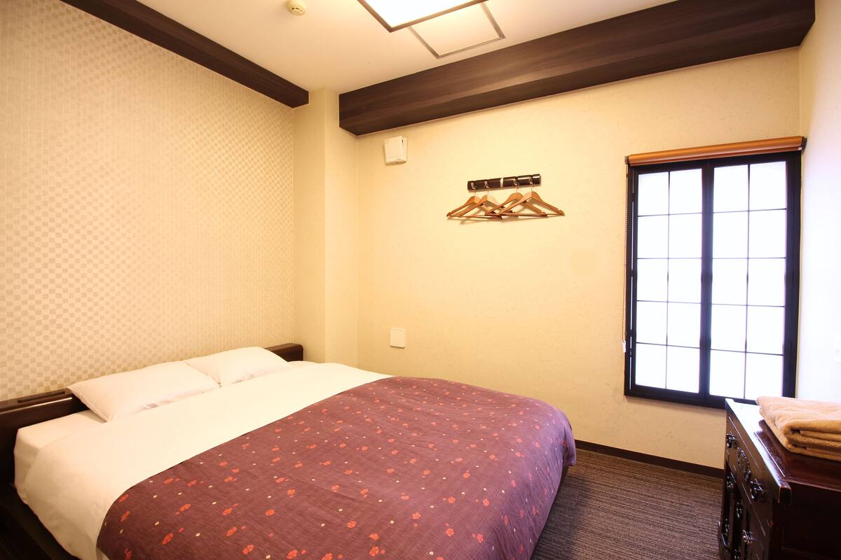 Blackout drapes, iron/ironing board (on request), WiFi (free)