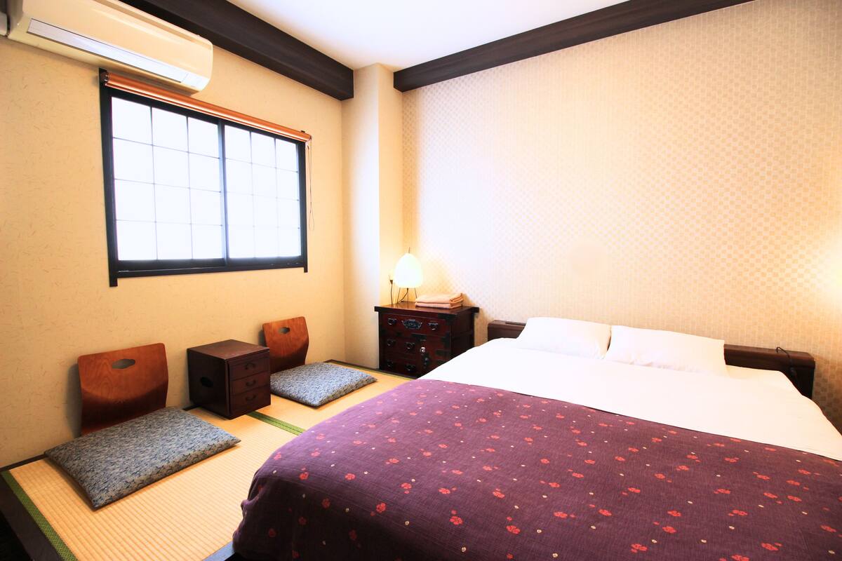 Blackout drapes, iron/ironing board (on request), WiFi (free)