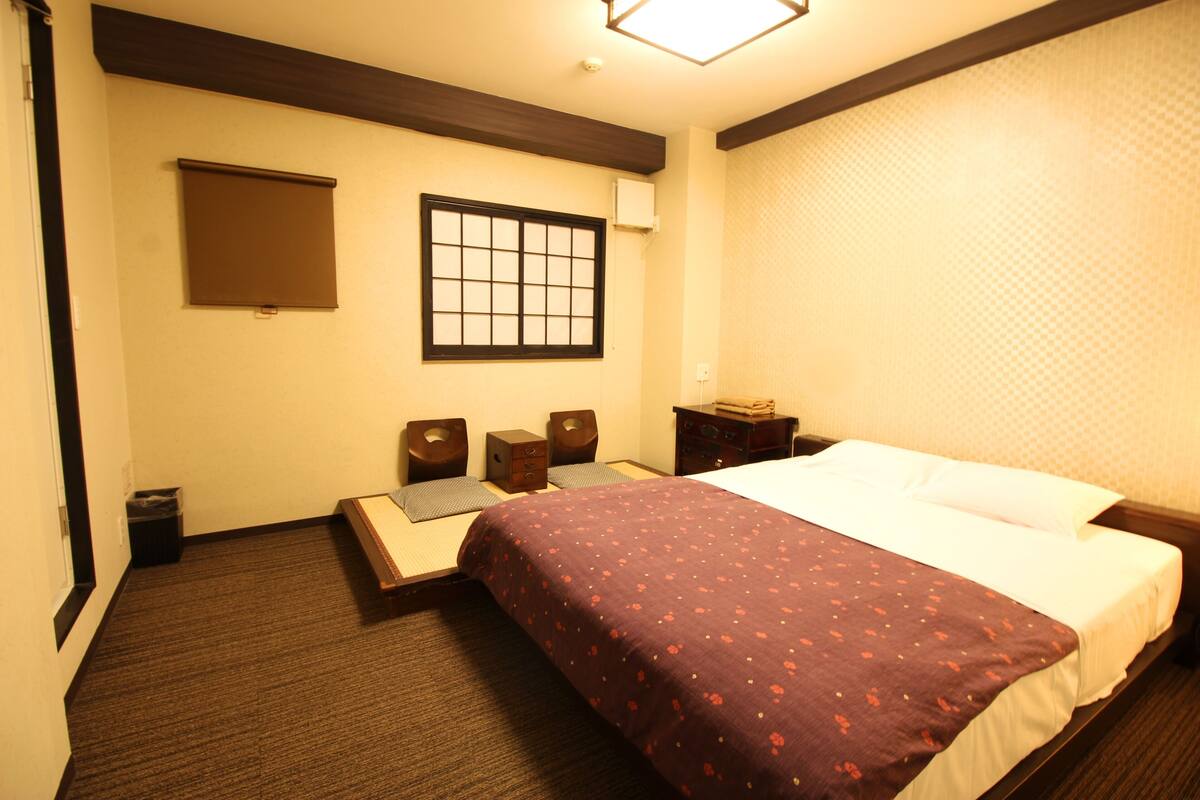 Blackout drapes, iron/ironing board (on request), WiFi (free)