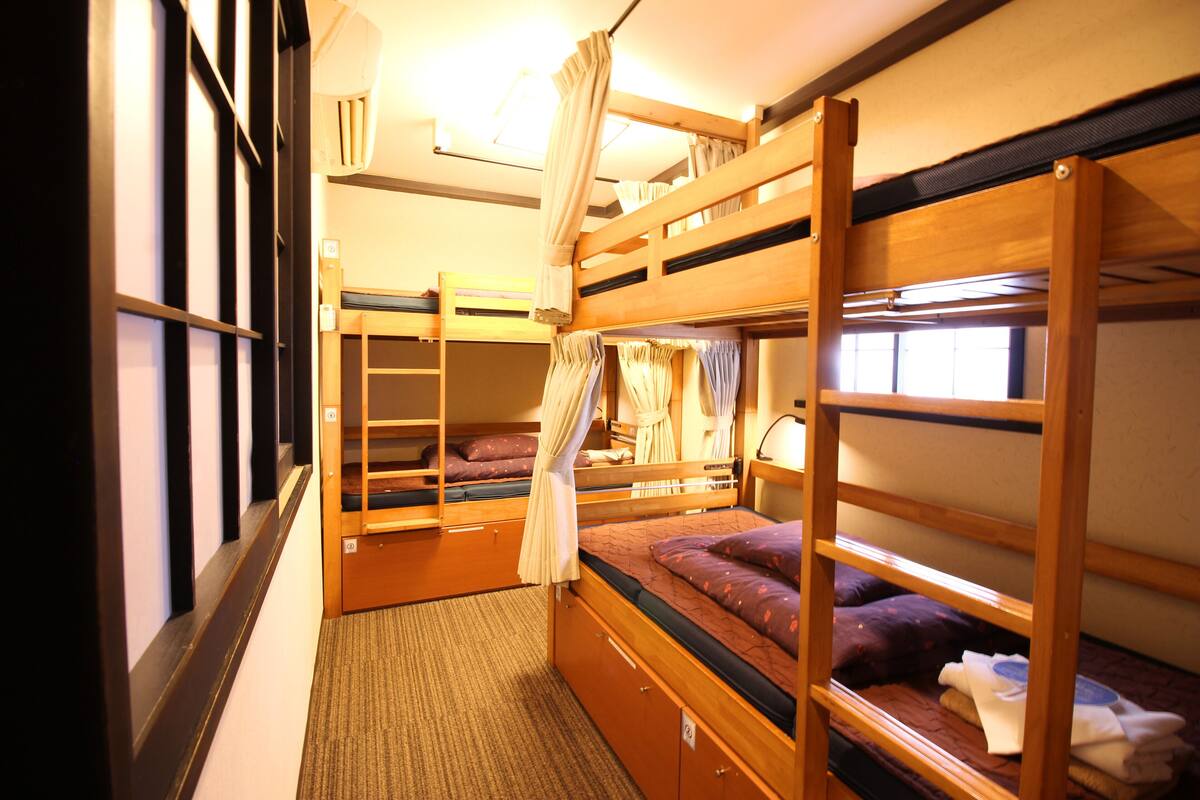Blackout drapes, iron/ironing board (on request), WiFi (free)