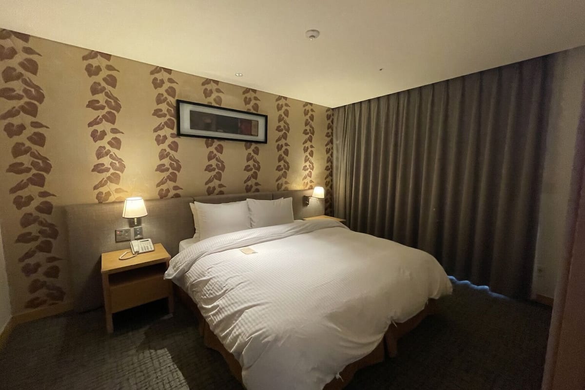 Hotel Deluxe Suite (No Kitchen/Standard/Double) | 1 bedroom, premium bedding, blackout drapes, free WiFi
