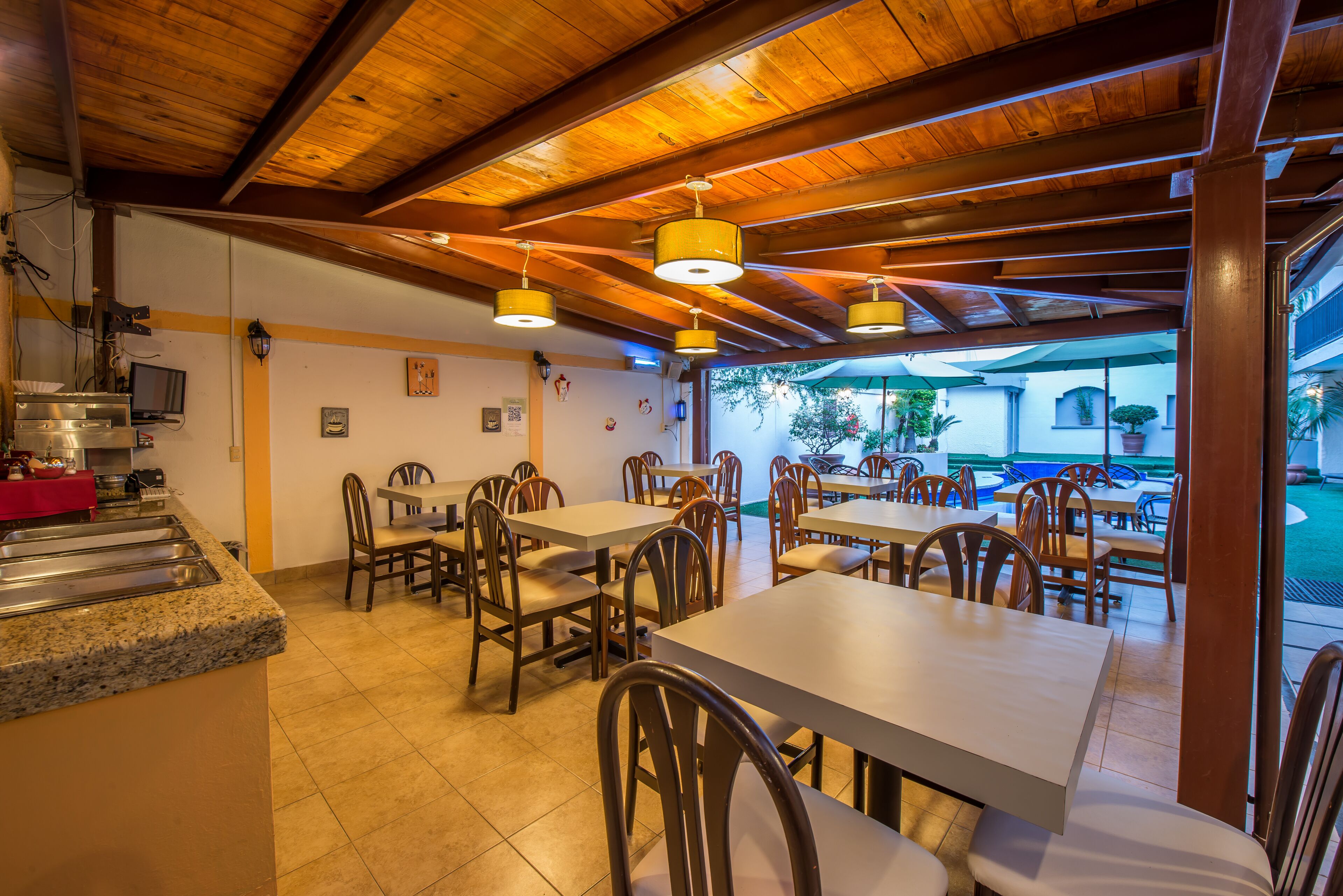 breakfast and dinner served