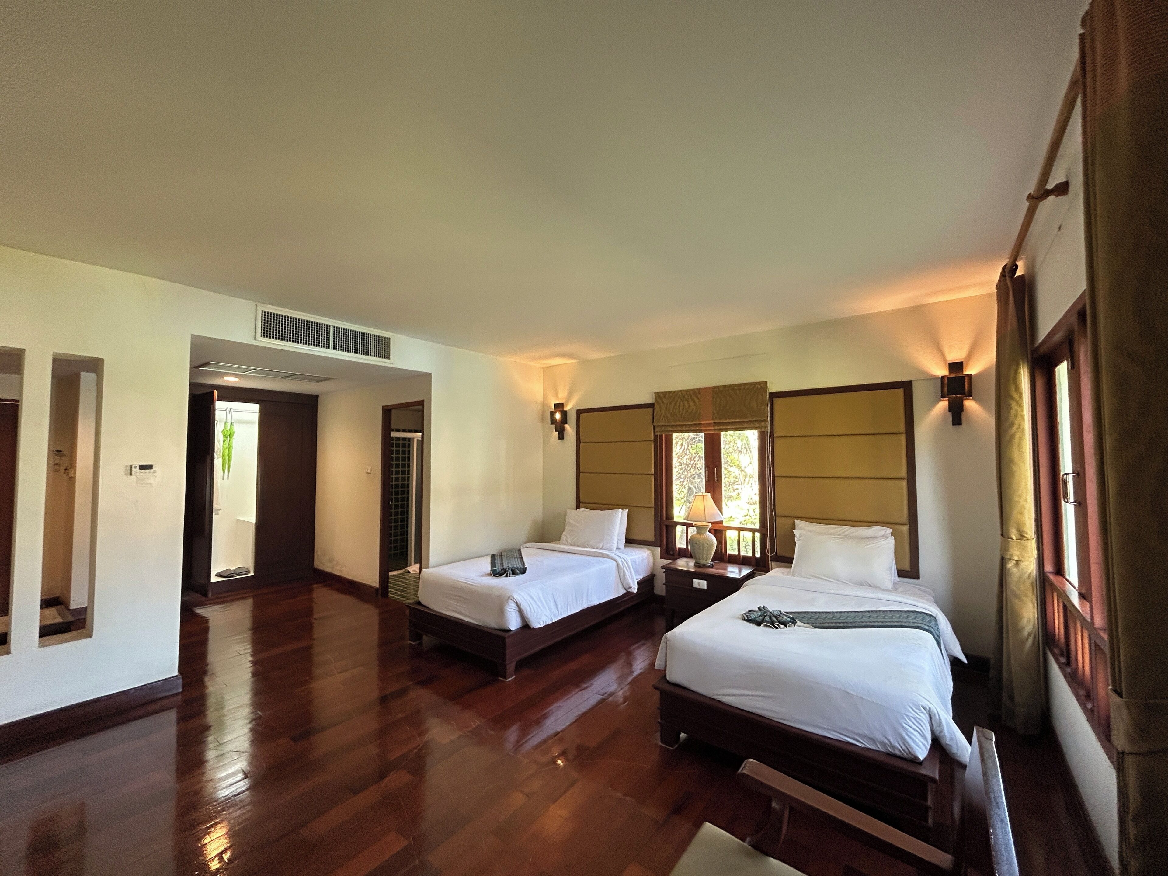 Deluxe-Zweibettzimmer | Allergikerbettwaren, individuell dekoriert