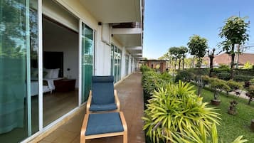 Tomannsrom – superior | Utsikt mot gårdsplass