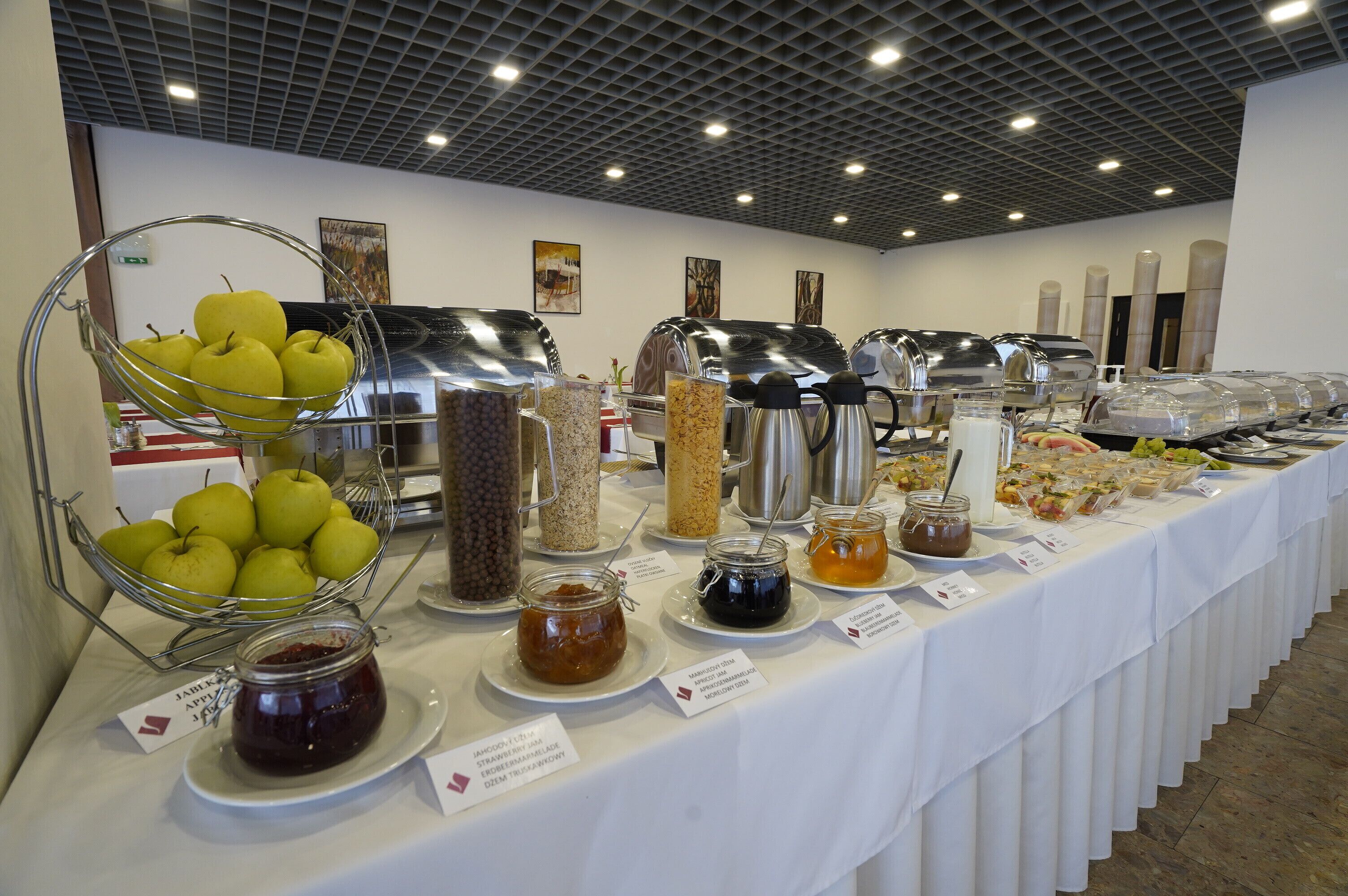 Gratis morgenmadsbuffet hver dag