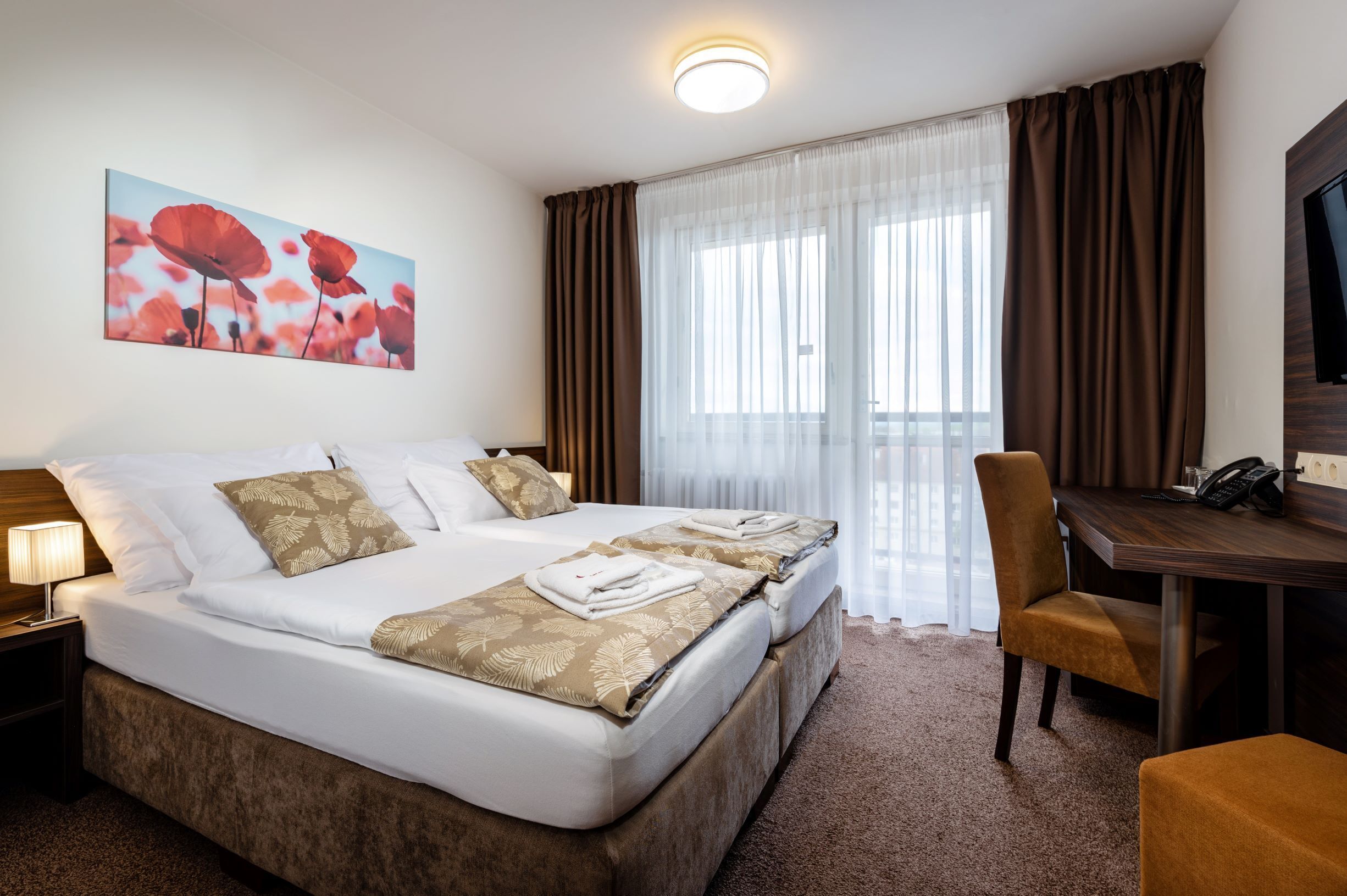 family room | 1 bedroom, desk, blackout curtains, soundproofing