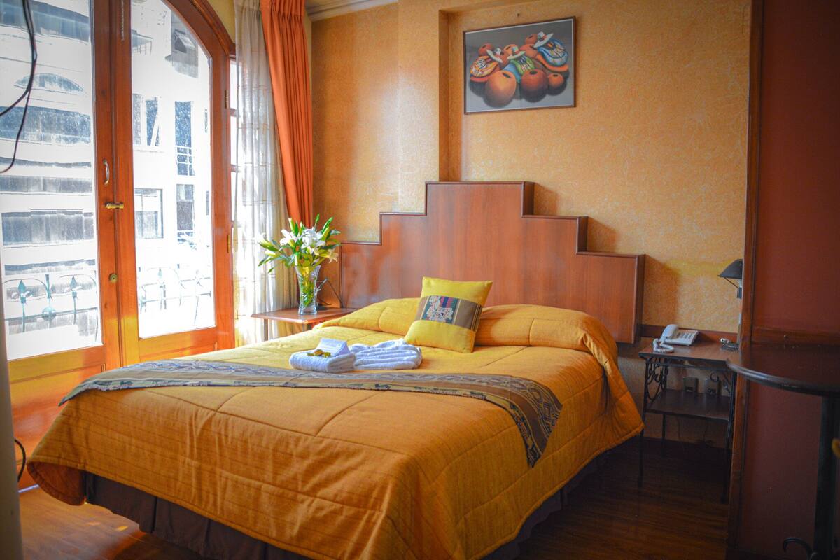 Deluxe Single Room with View | エジプト綿のシーツ、高級寝具、セレクト コンフォート製ベッド、セーフティボックス (室内)