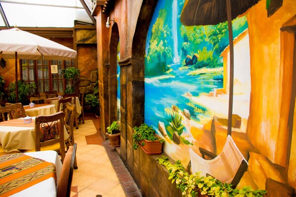 Terrace/patio - Las Brisas Centro Hotel (La Paz)