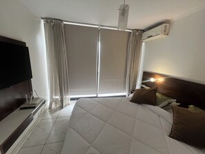 1 bedroom, down duvets, individually furnished, blackout curtains