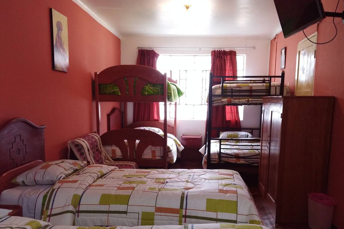Family Room, Multiple Beds, Private Bathroom, Tower