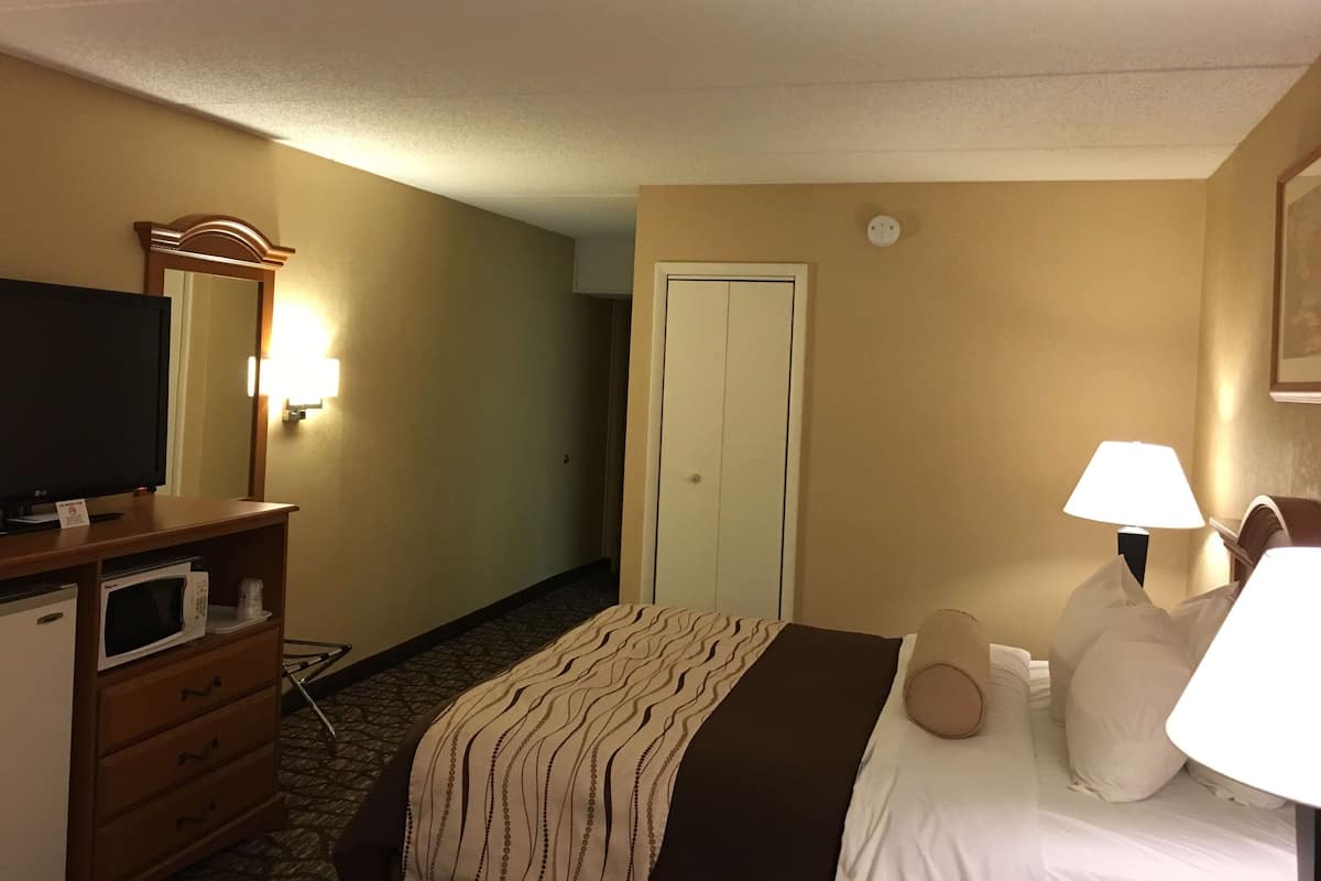 Standard Room, 1 Queen Bed, Accessible, Bathtub | Terrace/patio