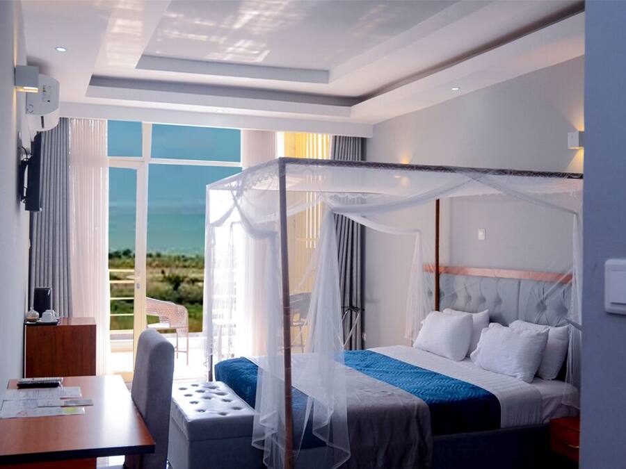 Chambre Double Deluxe, 1 grand lit, vue lac