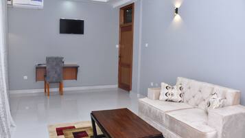 Televisie en een kantoor