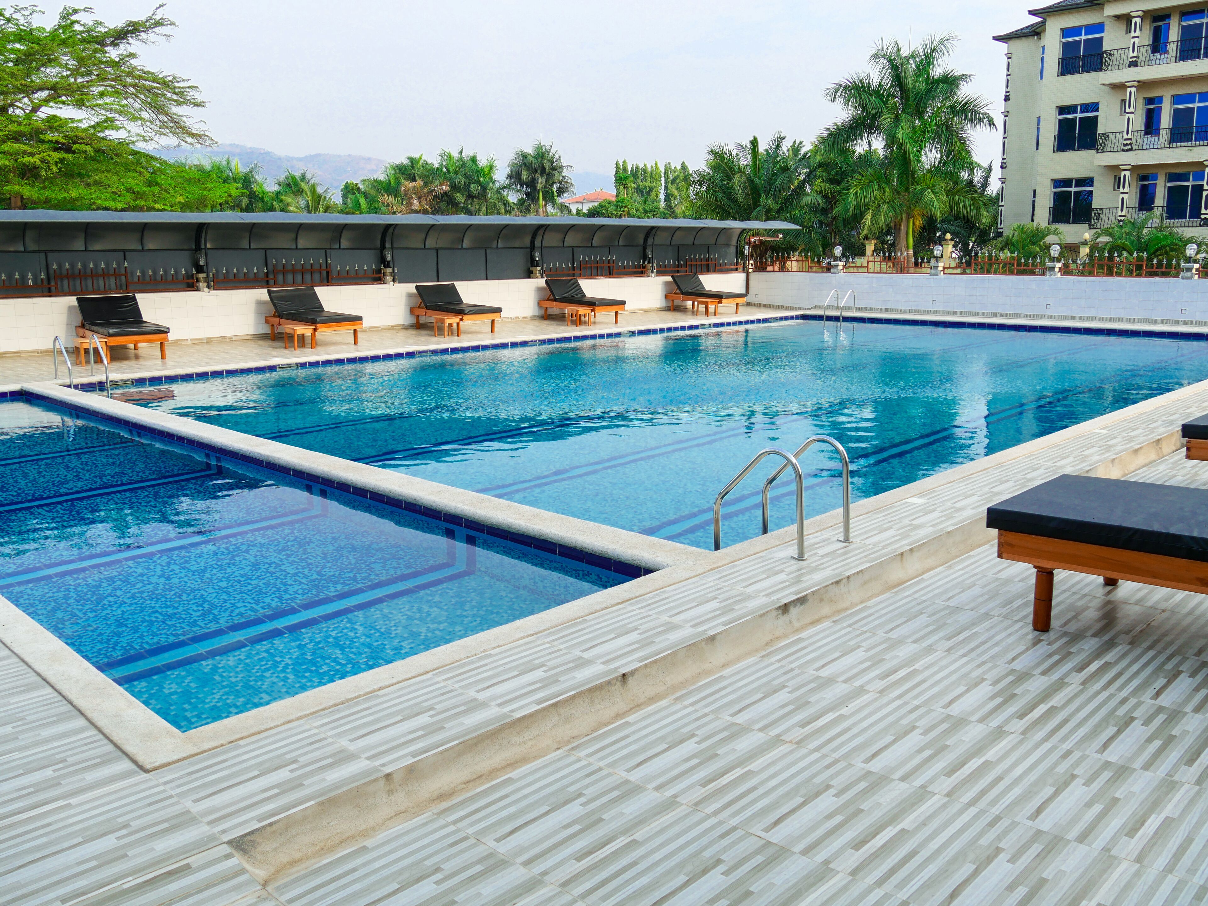 Voorkant van accommodatie