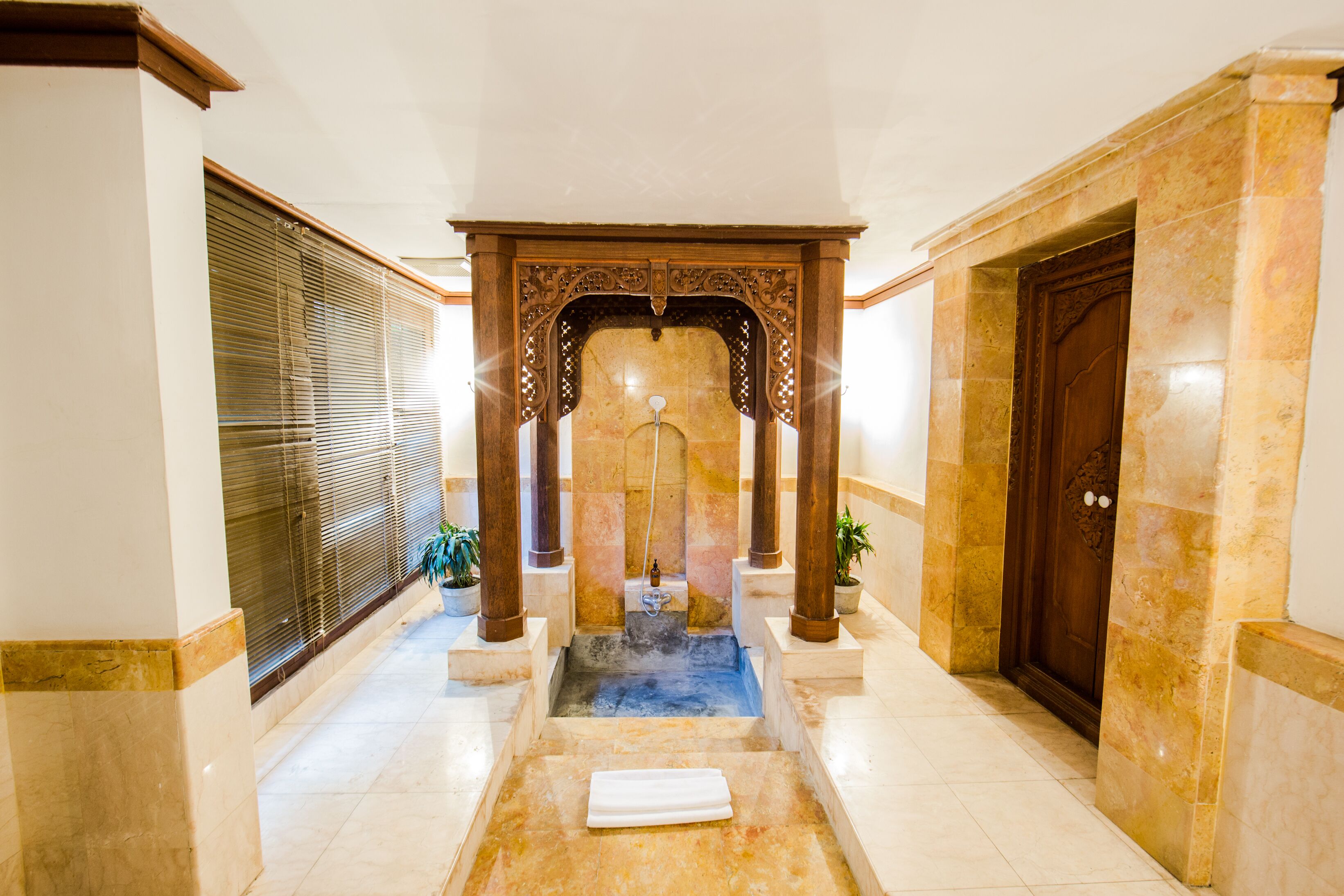 luxury villa, 2 bedrooms | bathroom shower