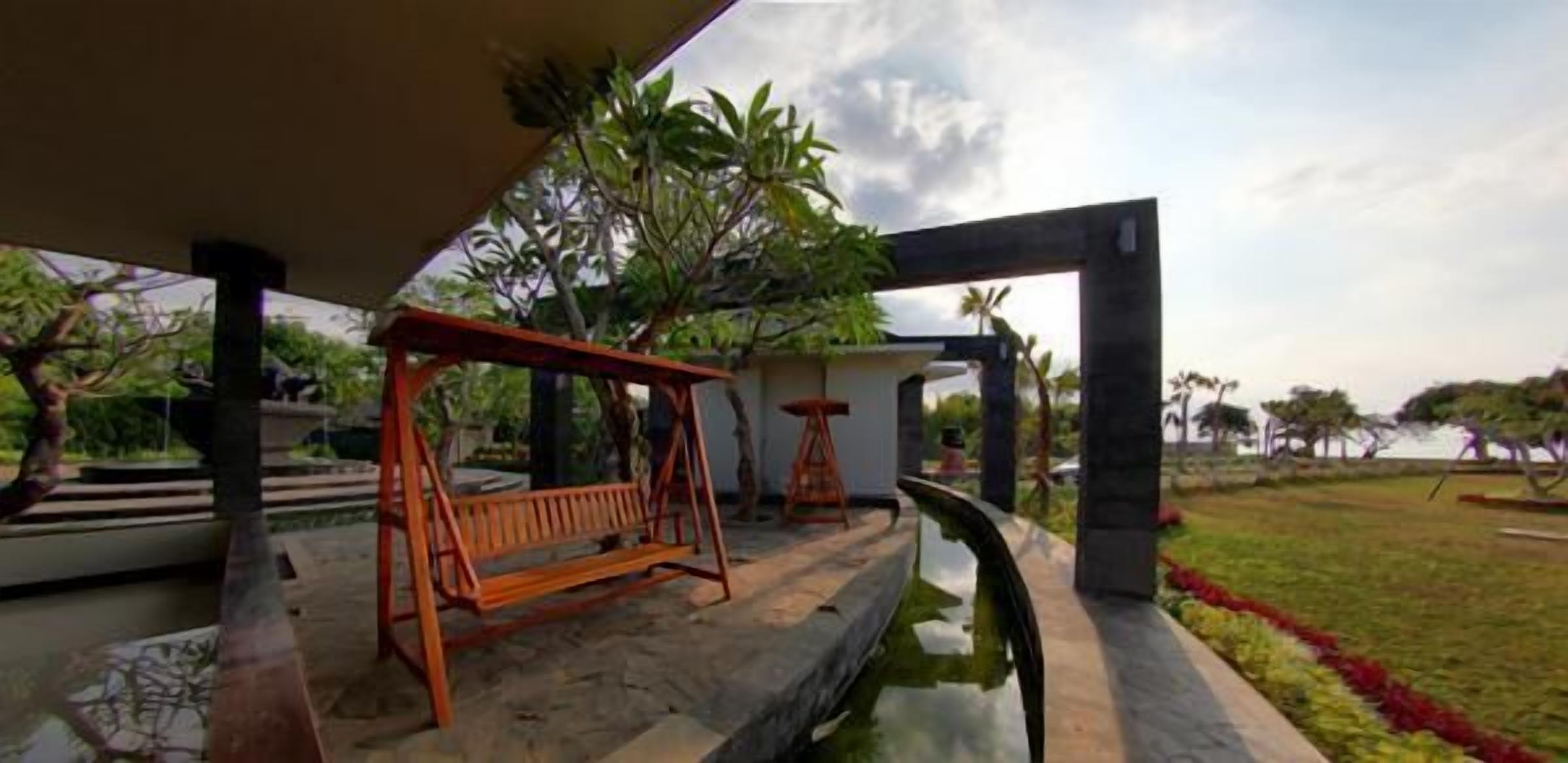 Khuôn viên nơi lưu trú