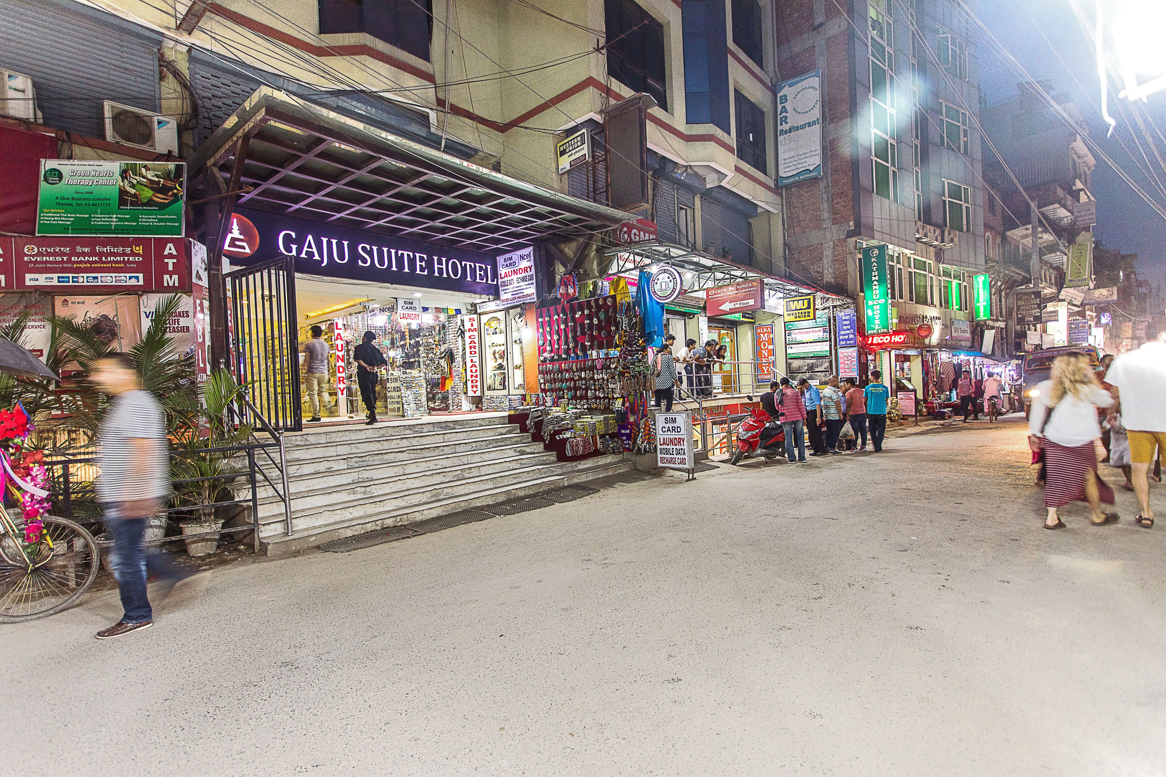 front of property – evening/night