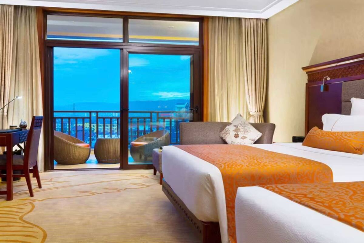 Room, 2 Single Beds | In-room safe, free WiFi, bed sheets