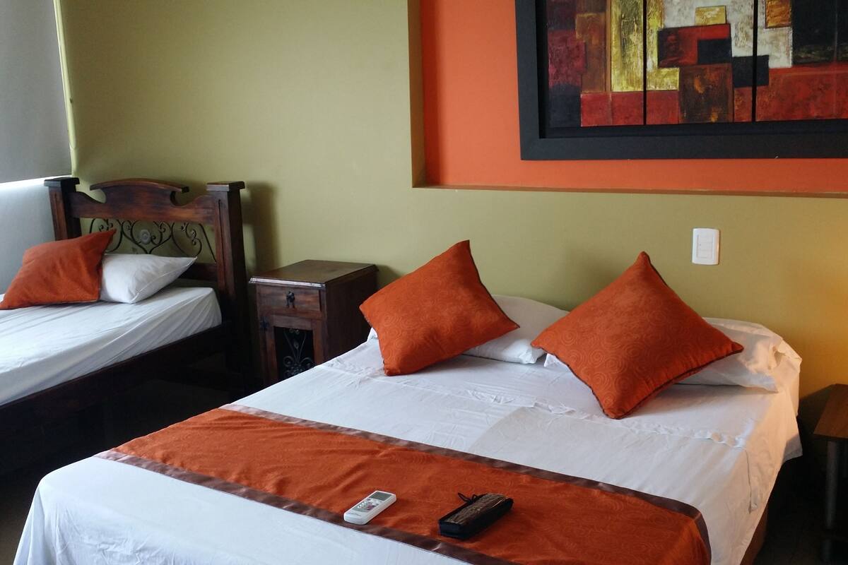 2 bedrooms, in-room safe, individually furnished, blackout curtains