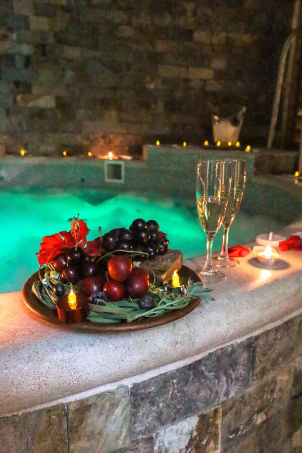 Bain à remous intérieur