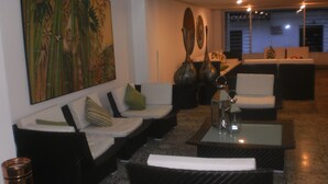 Lobby sitting area
