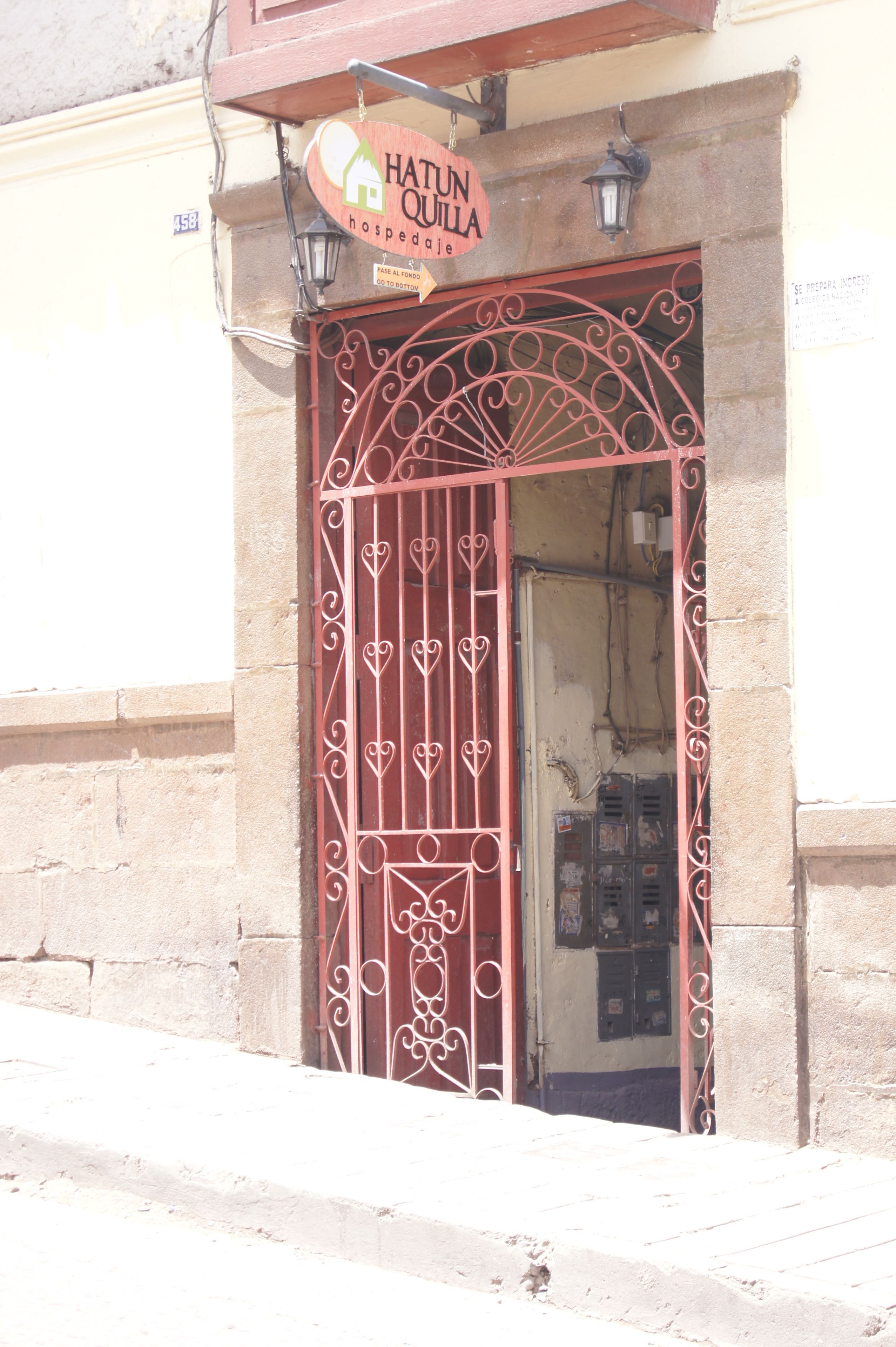 Entrada da propriedade