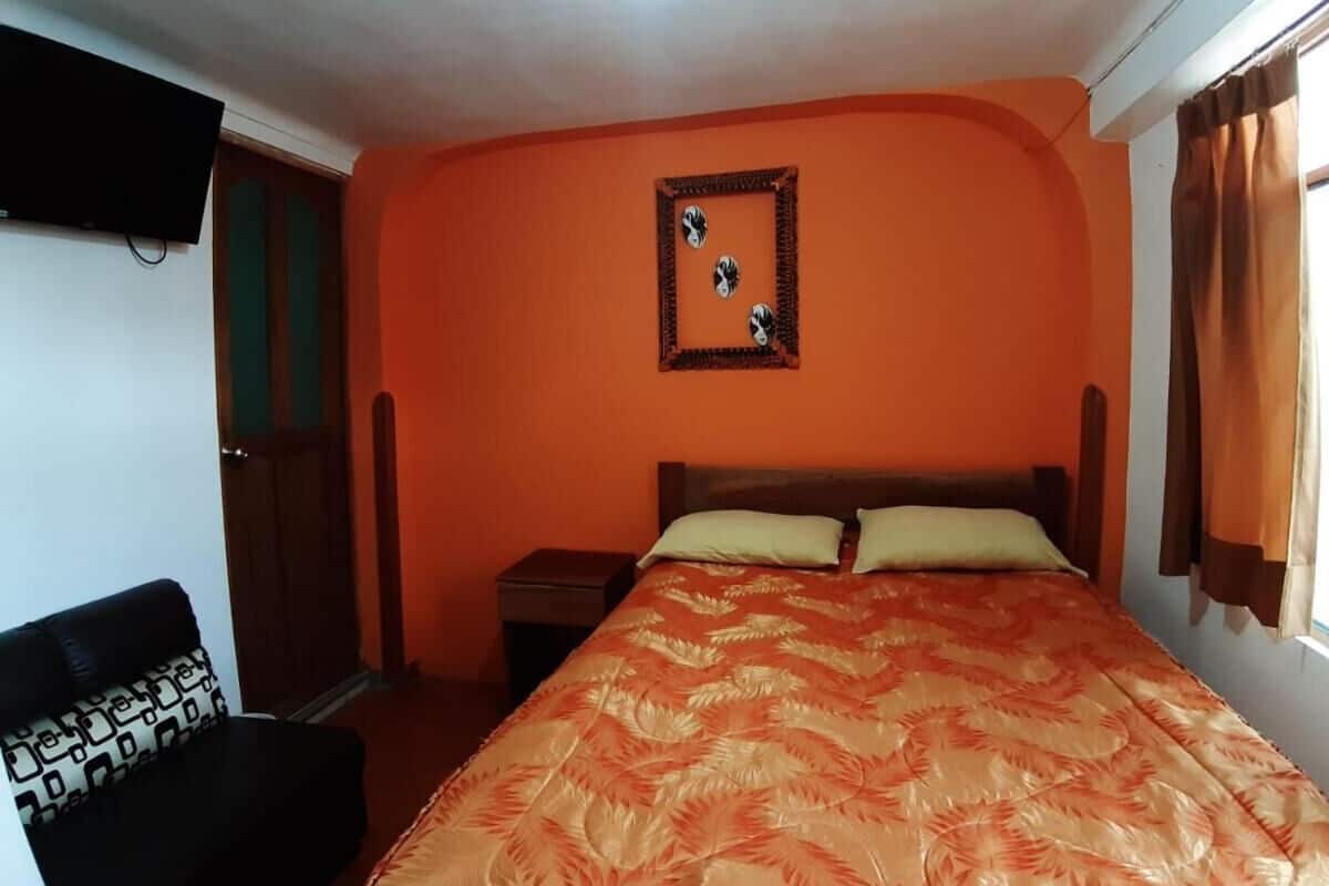 Chambre Standard double | 13 chambres, couette en duvet, coffre-fort, accès au Wi-Fi (inclus)