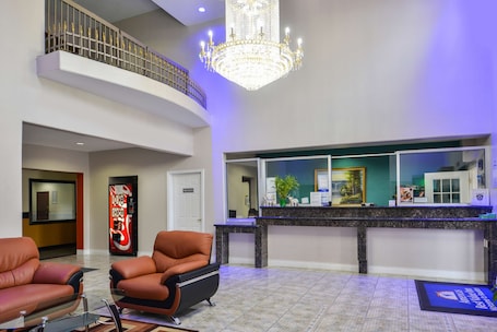 Reception. Americas Best Value Inn Houston at FM 1960 & I-45