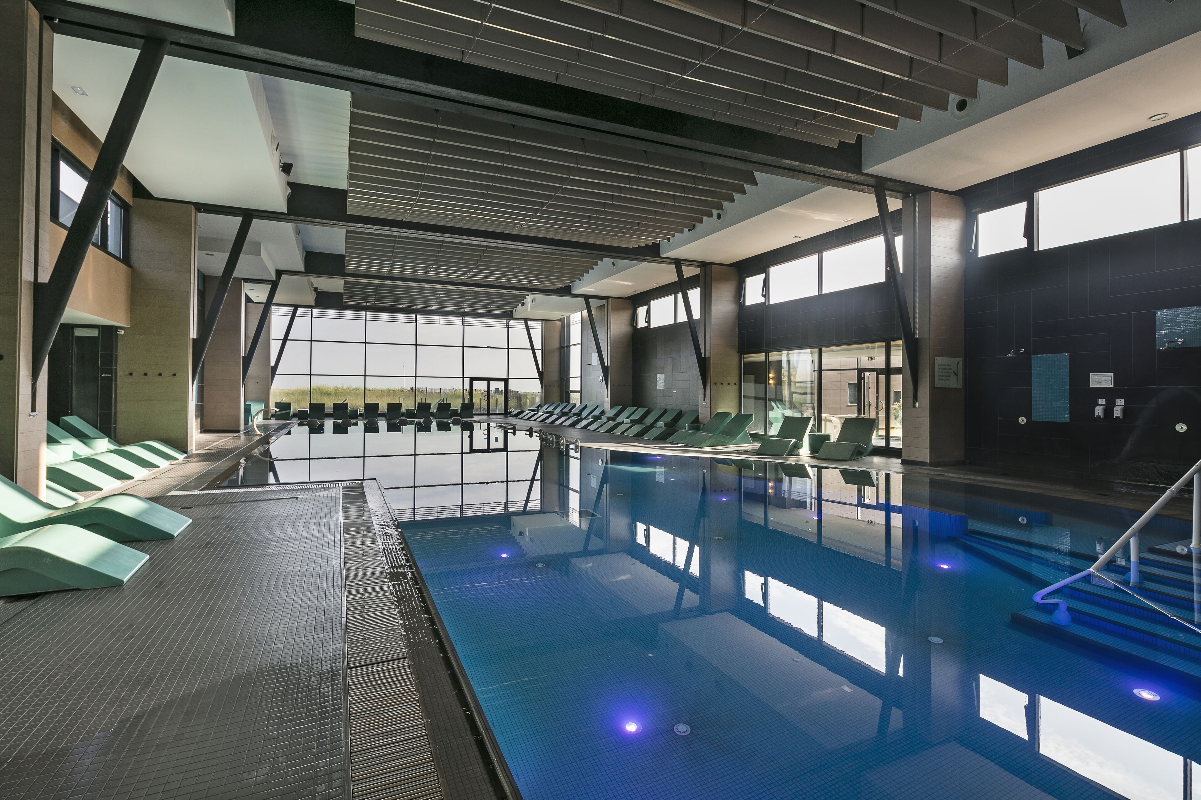 Alberca al aire libre por temporada 