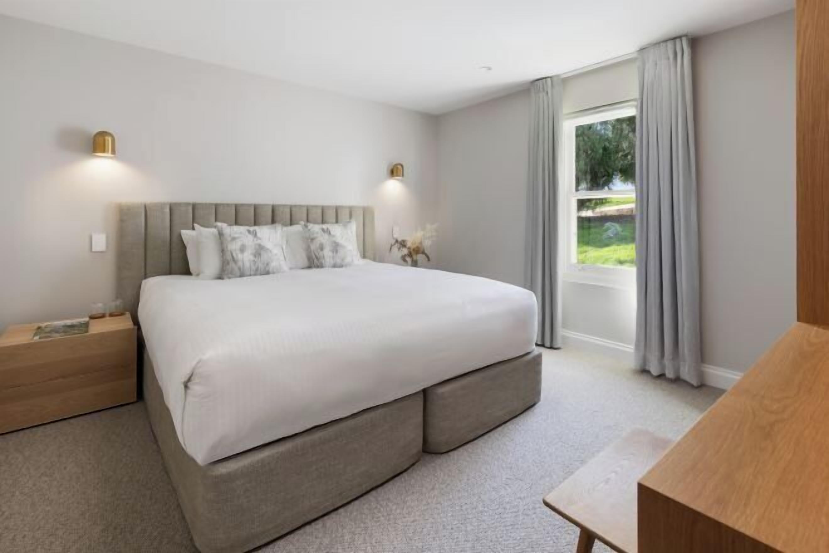 Free minibar items, in-room safe, individually decorated