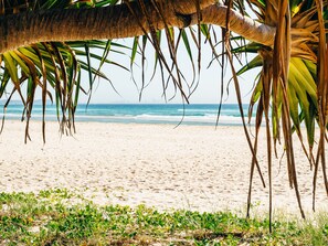 Beach nearby, beach towels, snorkelling