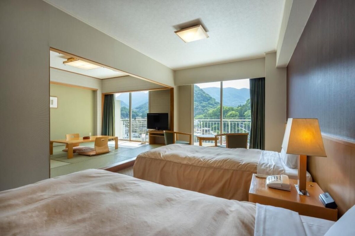 In-room safe, desk, laptop workspace, blackout drapes