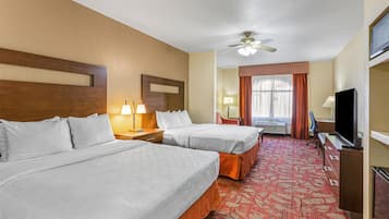 標準客房, 2 張加大雙人床, 無障礙, 浴缸 (Oversized Room) | 特厚豪華床墊、房內夾萬、手提電腦工作空間、遮光窗簾/窗簾