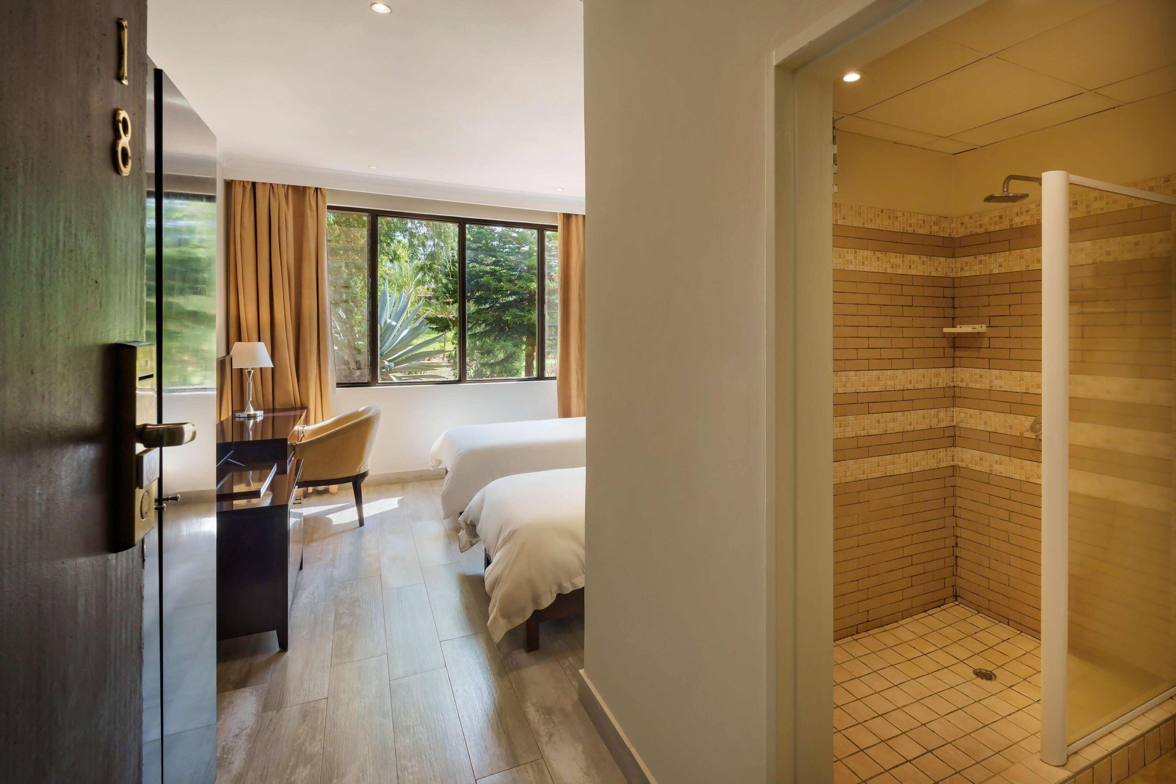 room, 2 single beds, mountain view | premium bedding, pillow-top beds, minibar, in-room safe