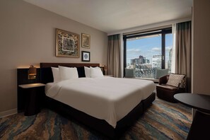 Room, 2 Twin Beds (City XL) | Premium bedding, down comforters, minibar, in-room safe - Haven Hotel Rotterdam, Curio Collection by Hilton (Rotterdam)