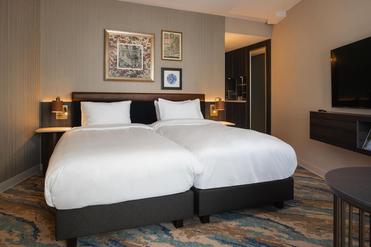 Chambre, 2 lits une place (City XL) | Literie de qualité supérieure, minibar, coffres-forts dans les chambres