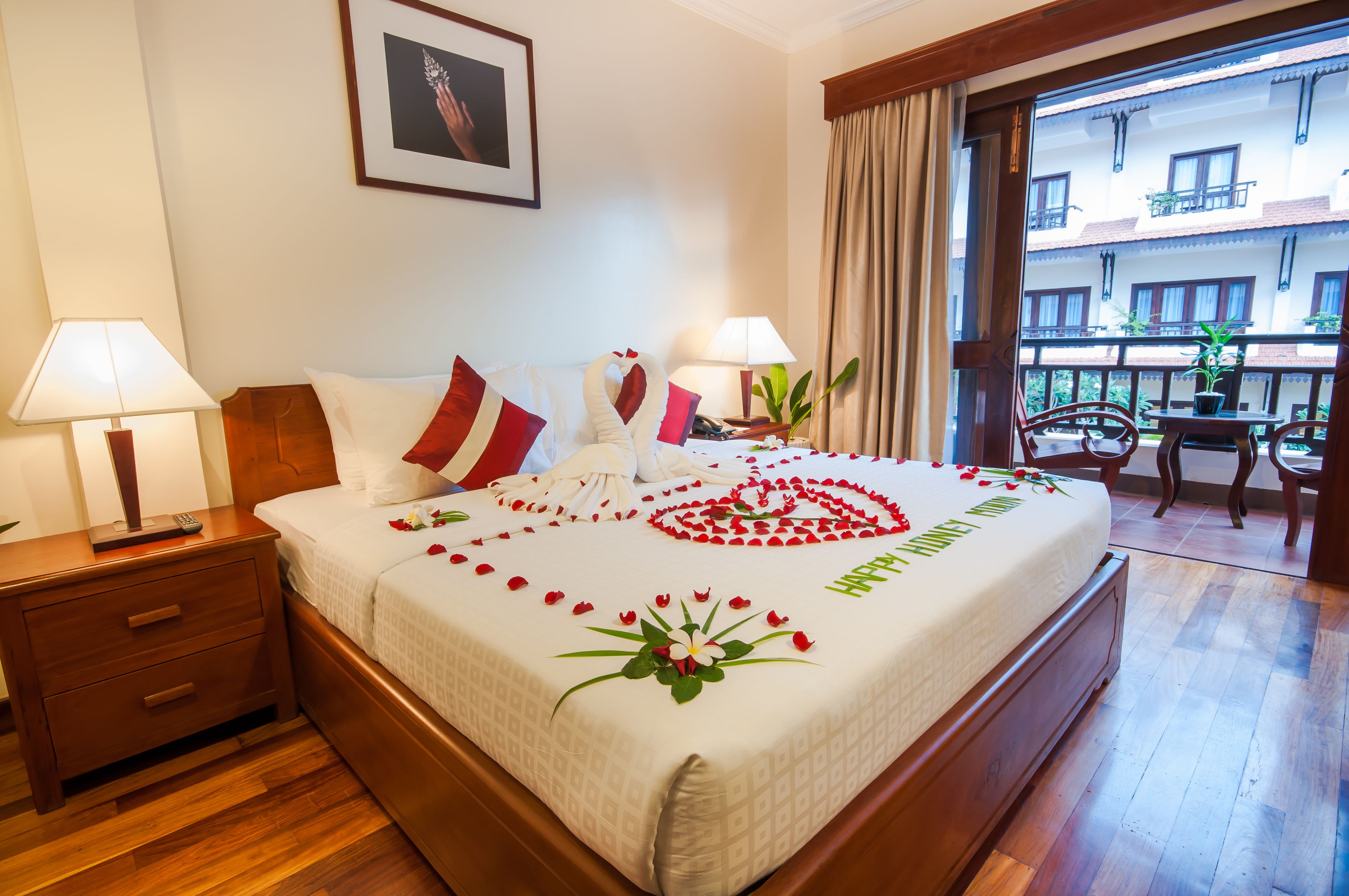 Chambre Deluxe, vue piscine