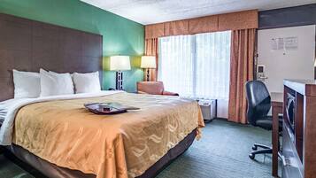 In-room safe, desk, blackout drapes, iron/ironing board